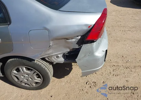 2002 Honda Civic Lx from USA, damaged, VIN 1HGES16662L028809